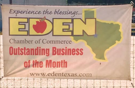 Eden Chamber of Commerce — Outstanding Business of the Month